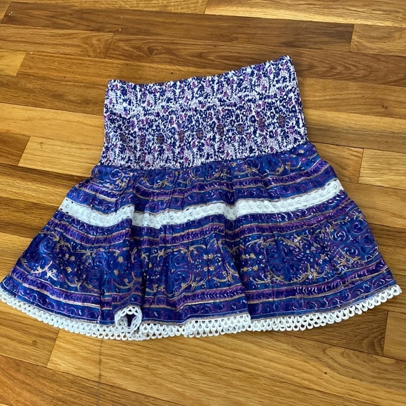 NWT Alicia Bell Women’s Purple Printed Skirt Size XS - Picture 1 of 9